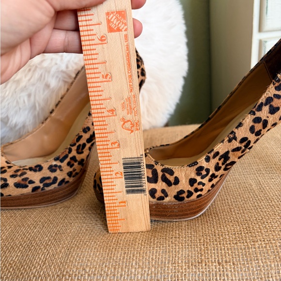 🖤Y2K🤎 BAKERS vintage Leopard Print Platform Pumps - Women - Picture 12 of 13
